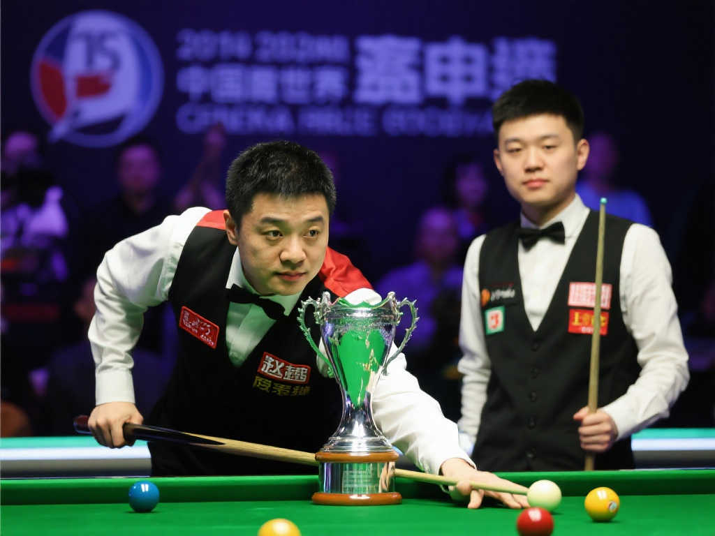 中国斯诺克名将榜：丁俊晖15冠领跑，赵心童3冠位居次席