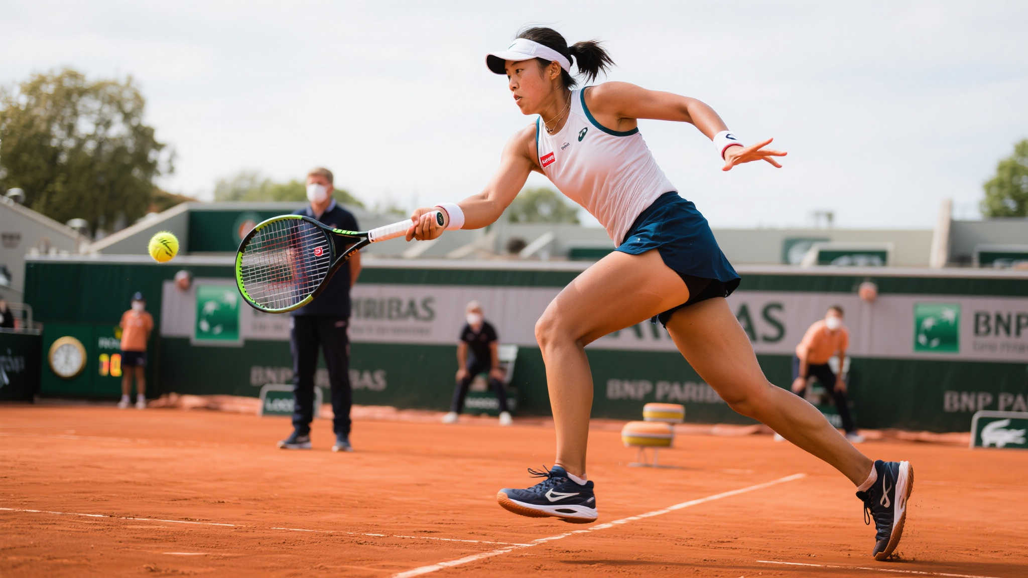 郑钦文巴黎全力备战法网，延续罗马赛佳绩